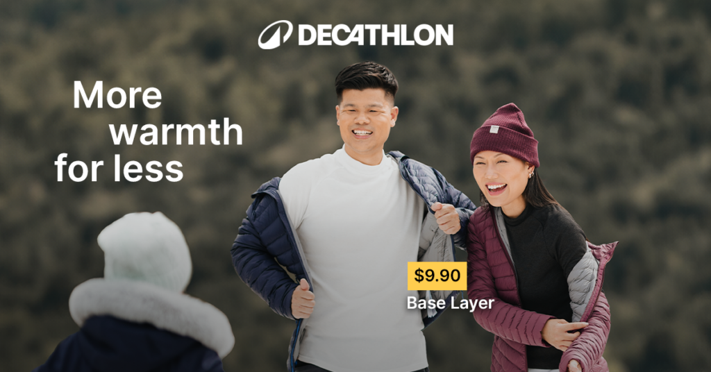 Decathlon base layer key visual