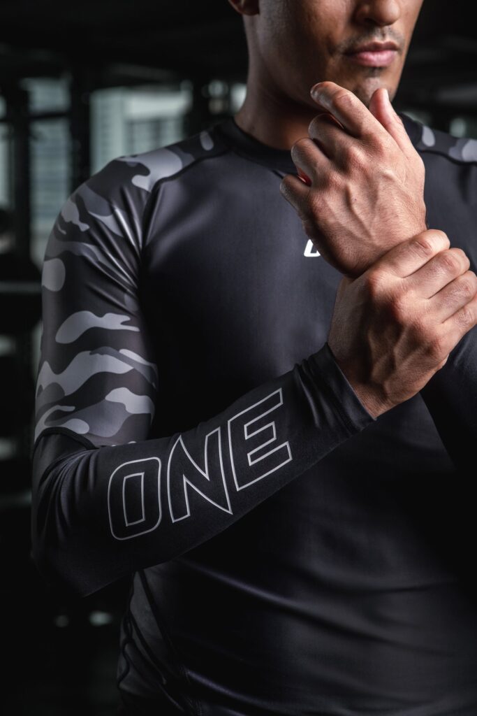 ONE Championship performance wear in black