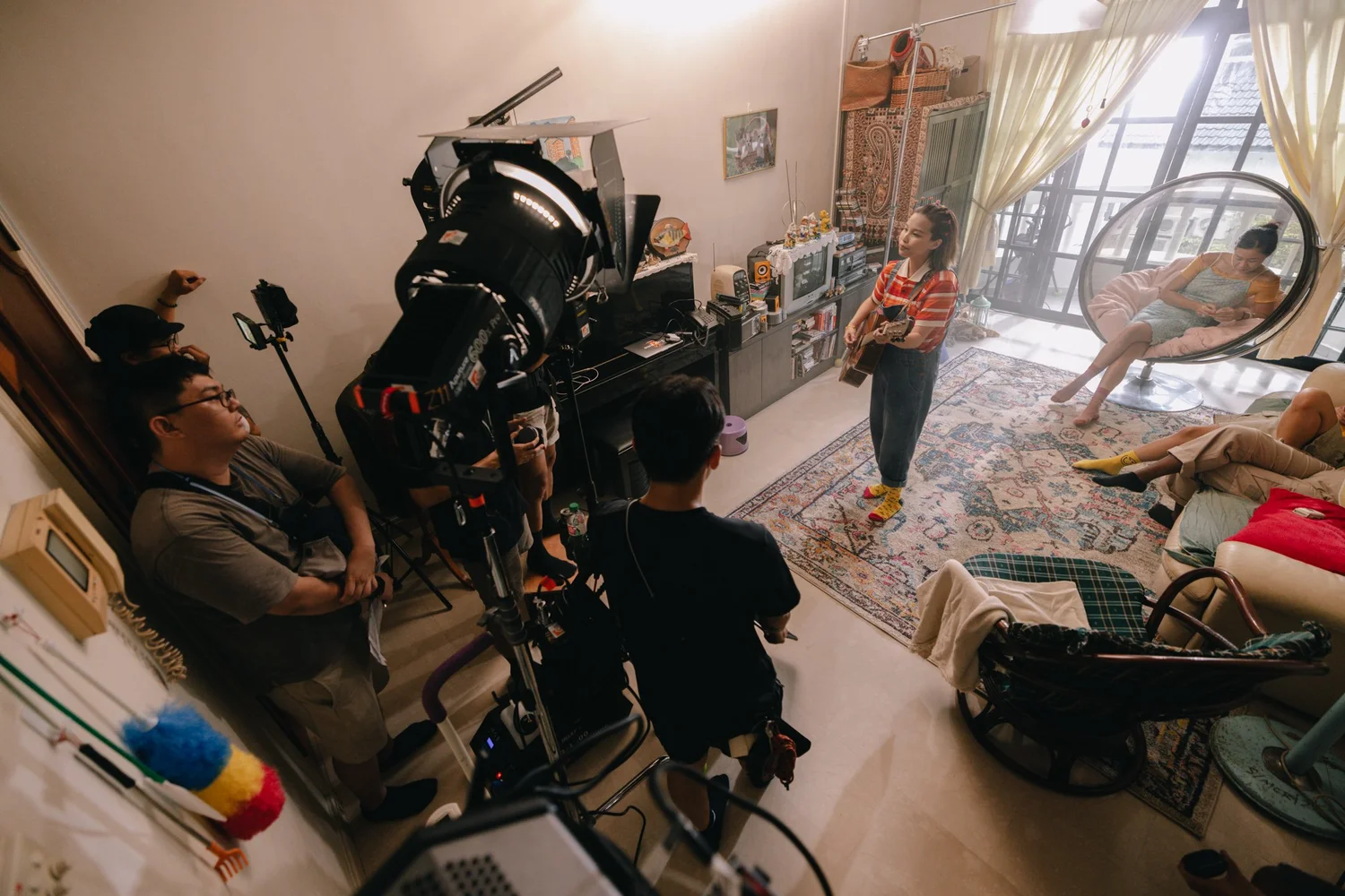 Saying Too Much with Jaime Wong — set build