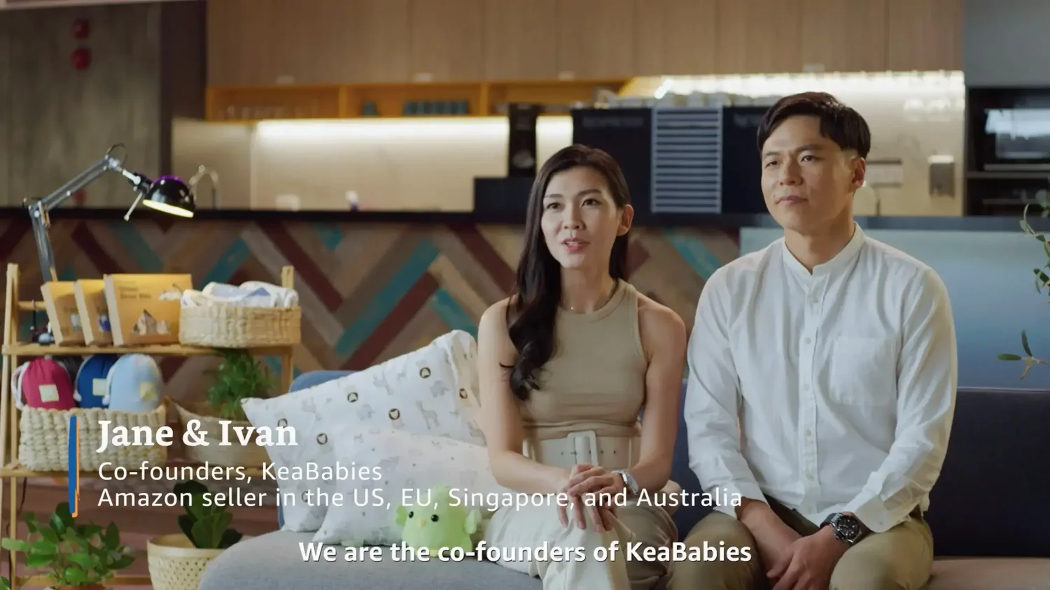 Founders featured in the Amazon Global Selling film series