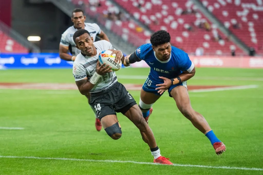 Rugby Sevens 2023 day two action