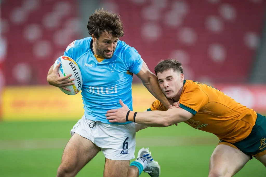 Rugby Sevens 2023 day two action